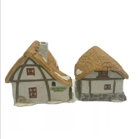 Department 56 Dickens Village Series Barley Bree Farm Model 5900-5 Vintage 1987 - Picture 4 of 7